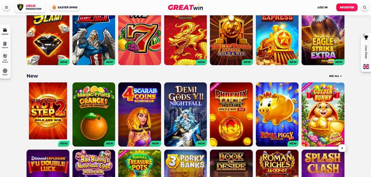 GreatWin Casino - Recenzie Completă 2026 Casino